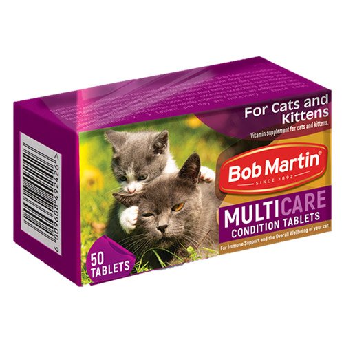 Bob Martin Multicare Condition Tablets for Cats & Kittens for Supplements