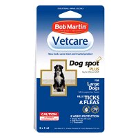 Bob Martin Vetcare Ticks & Fleas Spot Plus for Dogs