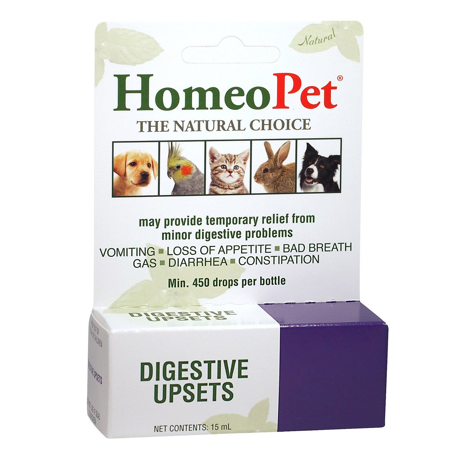 HomeoPet Digestive Upsets for Homeopathic Supplies
