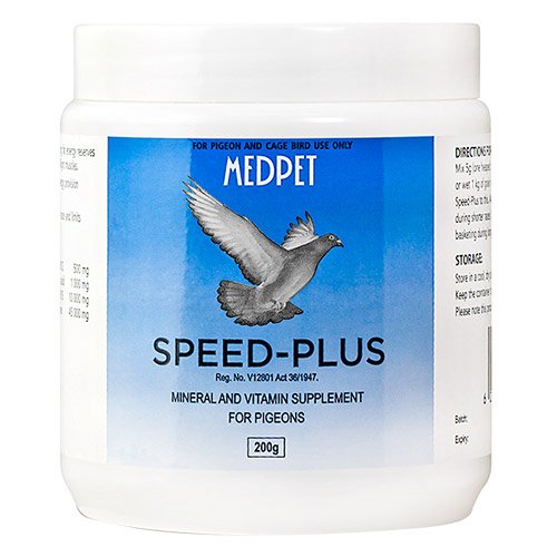 Medpet Speed - Plus for Pigeons for Bird Supplies