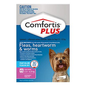 Comfortis Plus (Trifexis) Chewable Tablets for Dogs