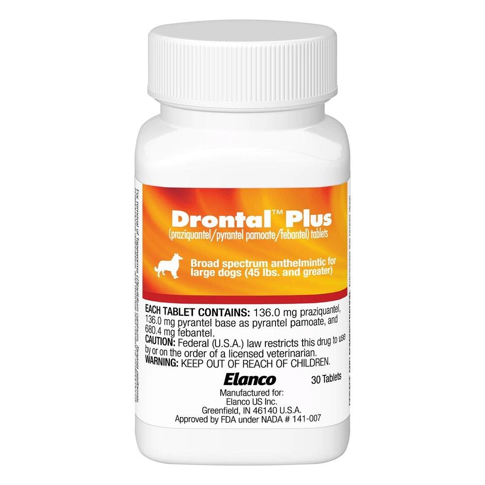 Drontal Plus for Large Dogs 22.1 - 77lbs