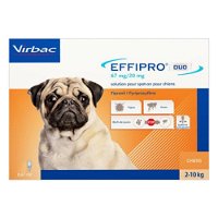 Effipro DUO Spot-On For Small Dogs up to 22 lbs (Orange)