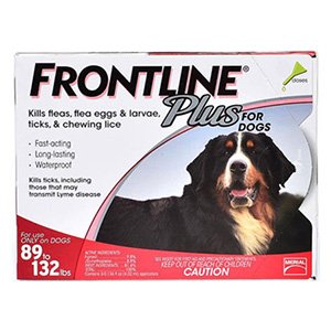 Frontline Plus Extra Large Dogs over 89 lbs (Red)
