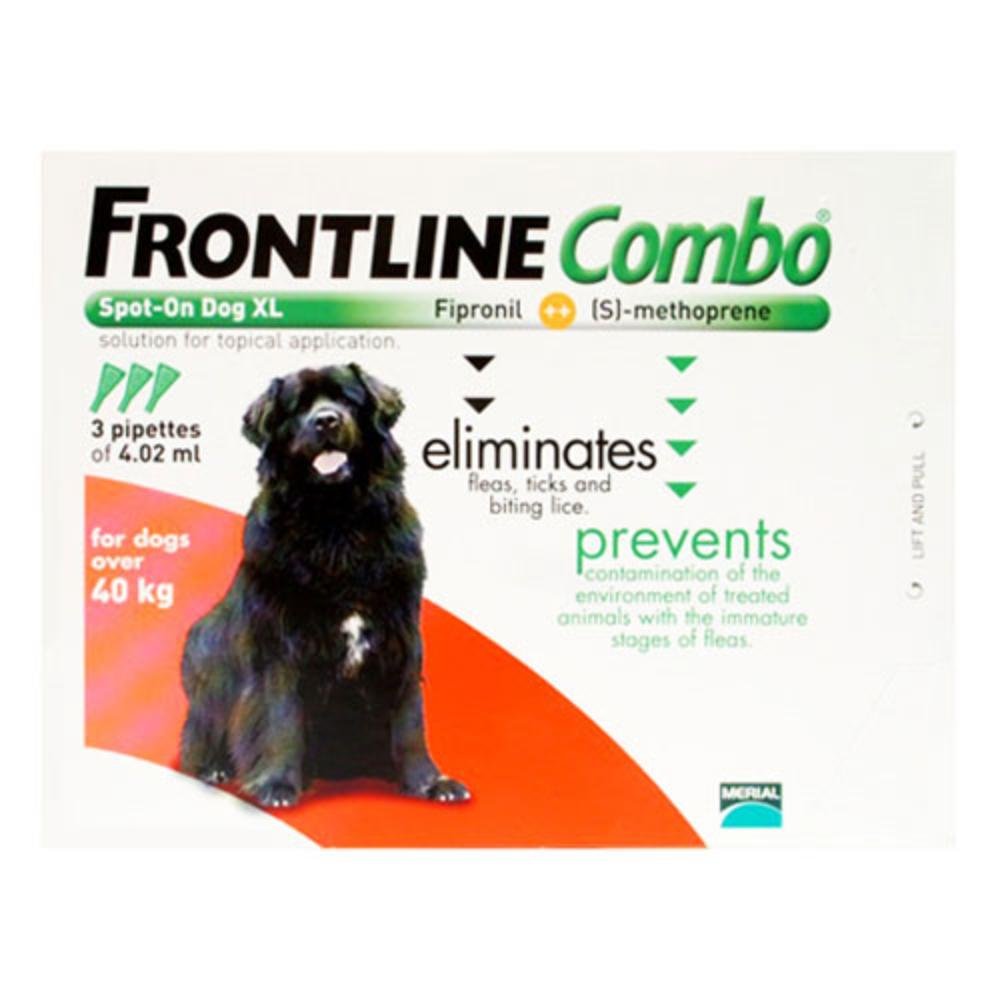 Frontline Plus (COMBO) for Extra Large Dogs over 89 lbs (Red)