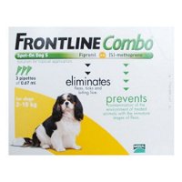 Frontline Plus (COMBO) for Small Dogs up to 22lbs (Orange)