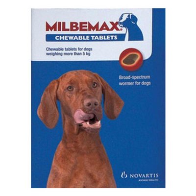 Milbemax Chewable For Large Dogs Over 11lbs