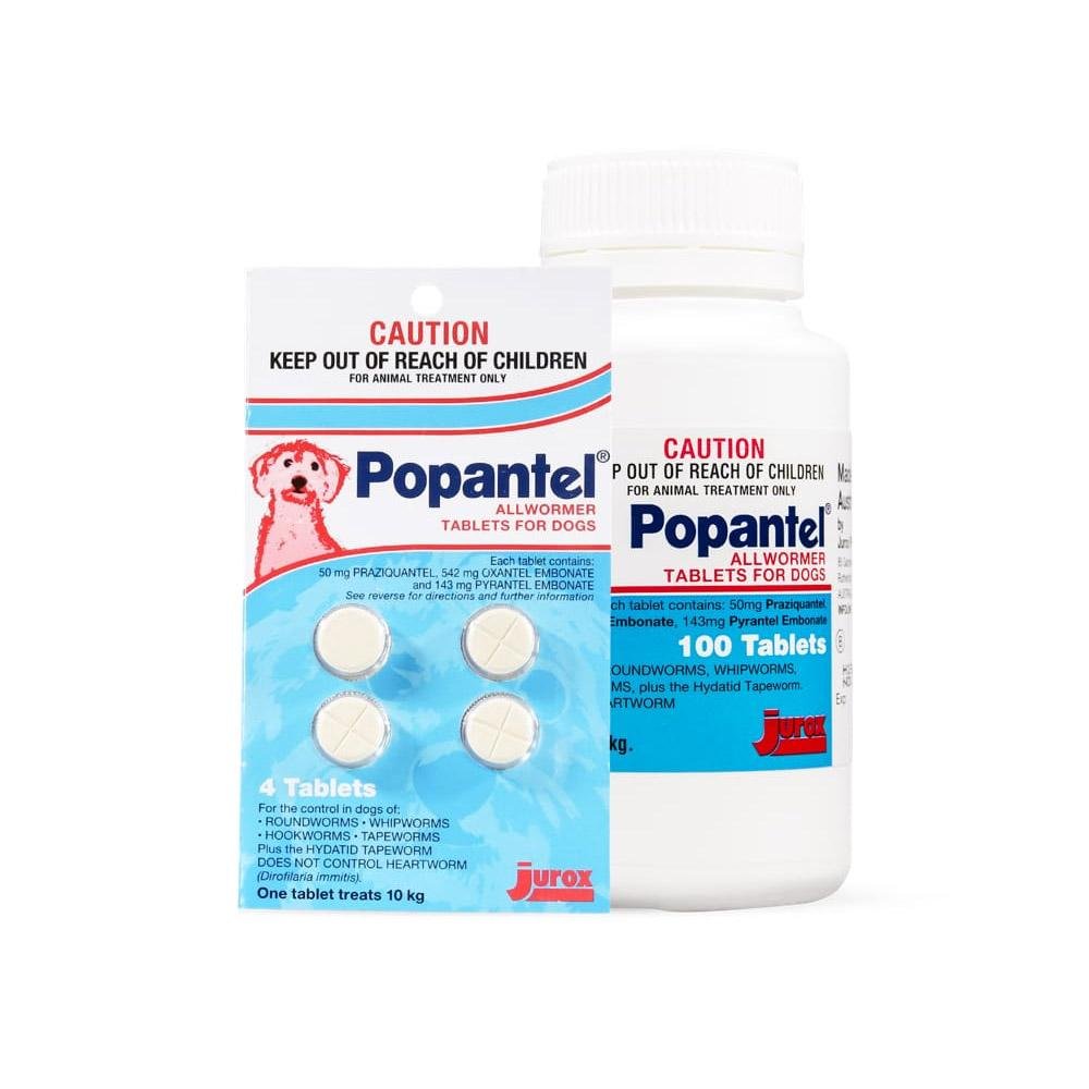 Popantel Allwormer for Dogs 10 Kg (22 lbs)
