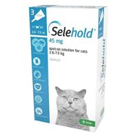 Selehold (Generic Revolution) For Cats 5.5-16.5lbs (Blue) 45mg/0.75ml