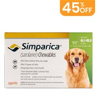 Simparica Chewables For Dogs 44.1-88 Lbs (Green)
