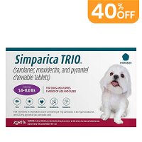 Simparica TRIO For Dogs 5.6-11 Lbs (Purple)