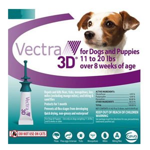 Vectra 3D For Small Dogs 8-22lbs