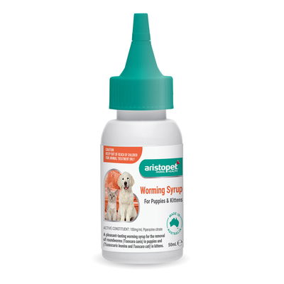 Aristopet Worming Syrup For Puppies/Kittens