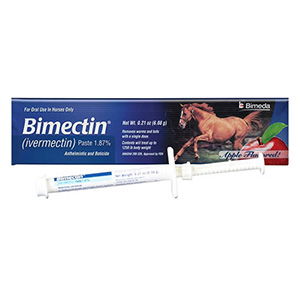 Bimectin Allwormer Paste Horse Wormer Paste 6.42 gm