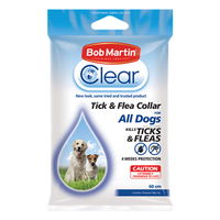 Bob Martin Clear Tick & Flea Collar for Dogs