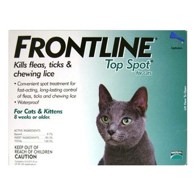 Frontline Top Spot Cats (Green)