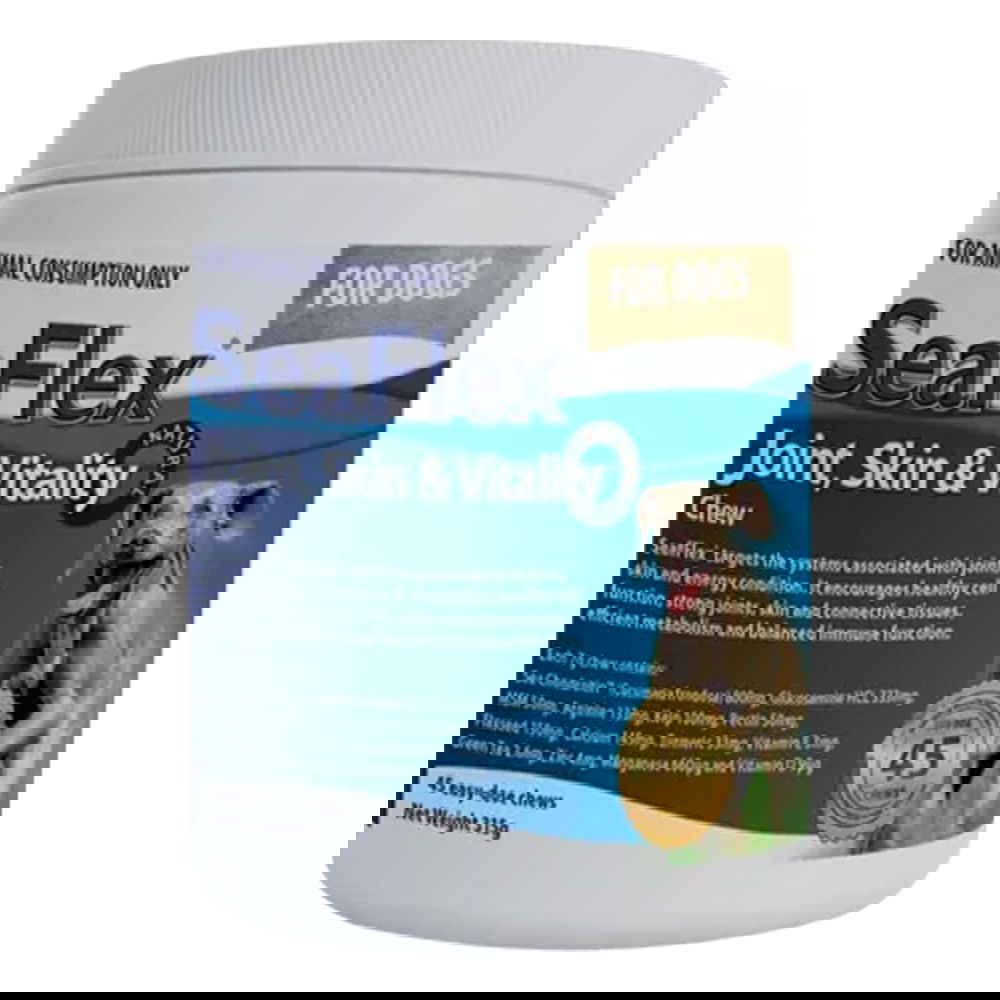 SeaFlex Joint Skin & Vitality Chews for Dogs
