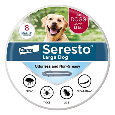 Seresto Collar For Dogs Over 18 lbs 27.5 inch (70 cm)