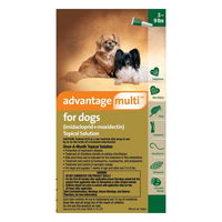 Advantage Multi (Advocate) Small Dogs 3-9 lbs (Green)