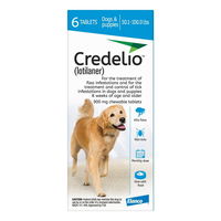 Credelio for Dogs 50 to 100 lbs (900mg) Blue