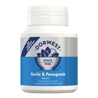 Dorwest Garlic & Fenugreek Tablets for Dogs for Dogs