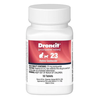 Droncit Tapewormer for Cats