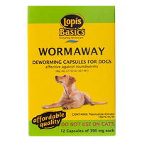 Lopis Basics Worm Away Deworming Capsules for Dogs