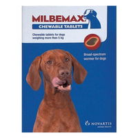 Milbemax Chewable For Large Dogs Over 11lbs