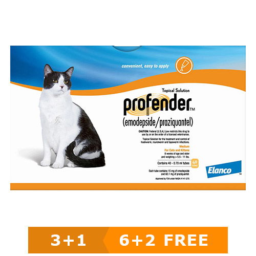 Profender Medium Cats (0.70 ml) 5.5-11 lbs