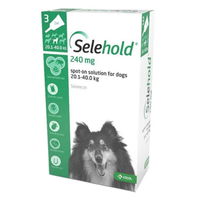 Selehold (Generic Revolution) For Large Dogs 44-88lbs (Green) 240mg/2.0ml